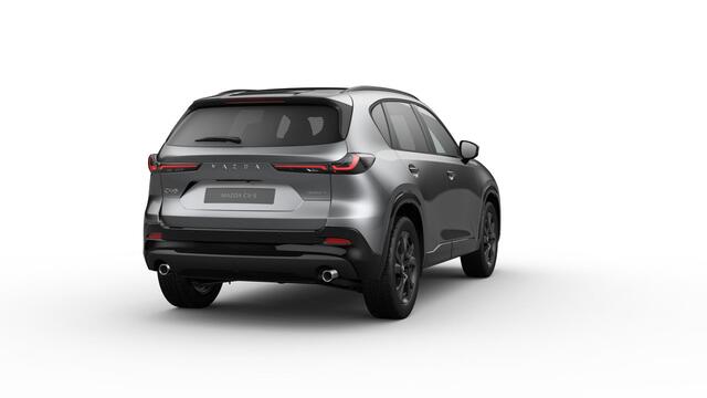 Mazda CX-5 Homura - Tan lederen interieur | 19-inch lichtmetalen velgen, Black | Alarmsysteem | Automatisch dimmende binnenspiegel met randloos design