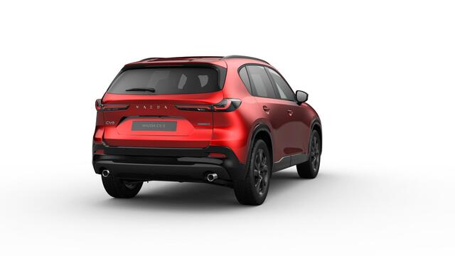Mazda CX-5 Homura - Zwart lederen interieur | 19-inch lichtmetalen velgen, Black | Alarmsysteem | Automatisch dimmende binnenspiegel met randloos design