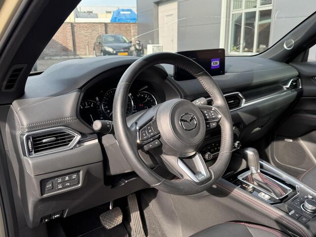 Mazda CX-5 2.0 e-SkyActiv-G M Hybrid 165 Homura Trekhaak, ventilatie stoelen,schuifdak