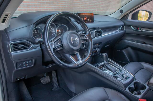 Mazda CX-5 2.5 SkyActiv-G Exclusive-Line 4WD, 360 Camera, Adaptive Cruise, Trekhaak, Leder, Head-up, Memory, Stoel & Stuurverwarming.
