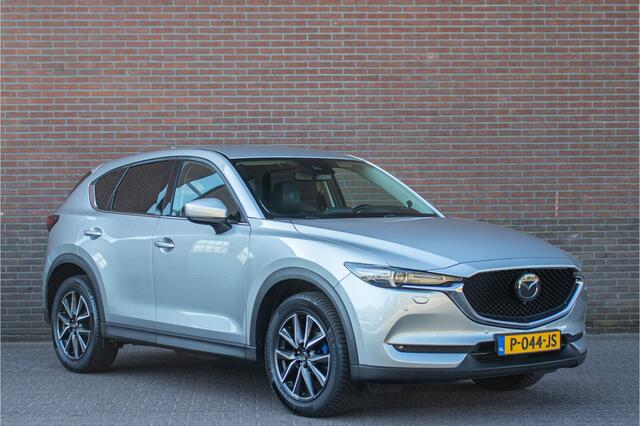 Mazda CX-5 2.5 SkyActiv-G Exclusive-Line 4WD, 360 Camera, Adaptive Cruise, Trekhaak, Leder, Head-up, Memory, Stoel & Stuurverwarming.