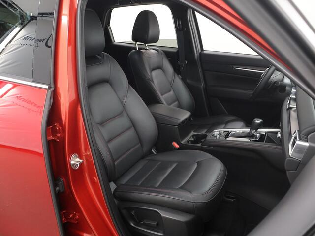 Mazda CX-5 2.0 SkyActiv-G HOMURA 165pk | Trekhaak | Navigatie | 360° Camera | Cruise Control Adaptief | Bose Audio | Winterpakket | Lederen Interieur |