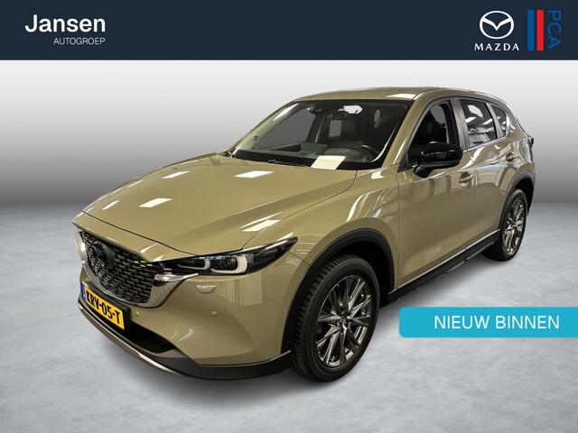 Mazda CX-5 2.5 AWD SkyActiv-G 194 Newground , Automaat, Half Leder, 360 Camera, Navi, Apple Carplay, LMV 19 Inch, Cruise, HUD, Stuur/Stoelverwaming