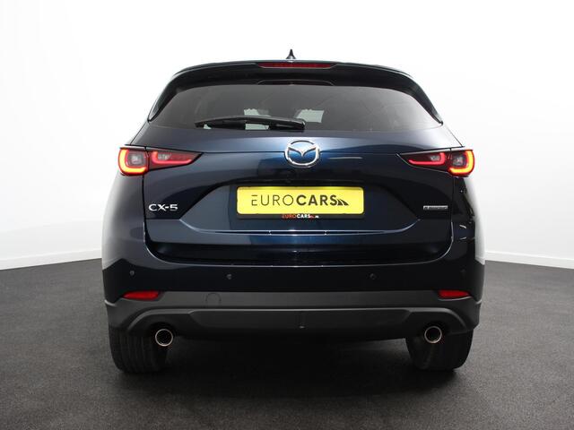 Mazda CX-5 2.0 SkyActiv-G 165pk Automaat Exclusive-Line Navigatie Climate control Adaptieve cruise control Parkeersensoren 360* camera Keyless Verwarmde voorstoelen Stuurverwarming LED Navigatie HUD Bose geluidsinstallatie Apple Carplay/ Android Auto