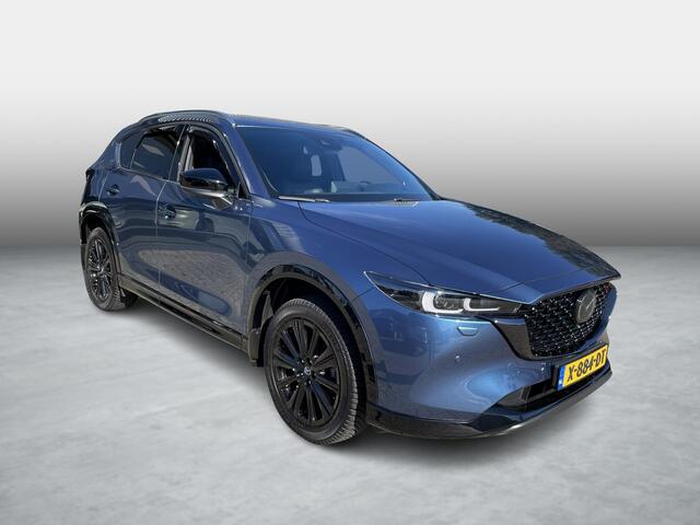 Mazda CX-5 2.0 e-SkyActiv-G M Hybrid 165 Homura , Automaat, Trekhaak, Leder, Adap. Cruise, Clima, 360 Camera, Bose, Stoel/Stuurverwarming, Stoelventilatie, Apple Carplay, Android Auto, HUD, PDC, LKA