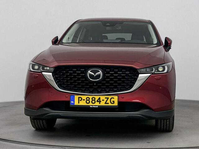 Mazda CX-5 2.0 SkyActiv-G 165Pk Luxury | Memory Seats | Lederen Bekleding | Trekhaak | 360- Camera | Stoel & Stuurverwarming | Stoelventilatie | Parkeersensoren | Elektrische Achterklep | Bose Premium Audio |