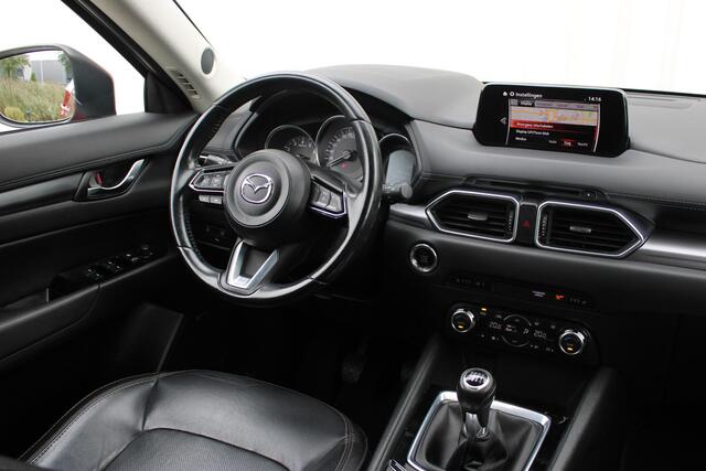 Mazda CX-5 2.0 SkyActiv-G 165 Skylease GT | Incl. 12 maanden garantie | 100% onderhouden | Stoel/stuurverwarming | Trekhaak | DAB radio | Navigatie | Memory seat | Lederen bekleding |