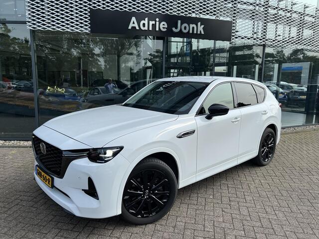 Mazda CX-60 2.5 e-SkyActiv PHEV Homura AUTOMAAT | 327PK | SOUND & CONVENIENCE PACK | LEDER | 360 CAMERA | EL.KLEP | HEAD UP DISPLAY | 20"VELGEN