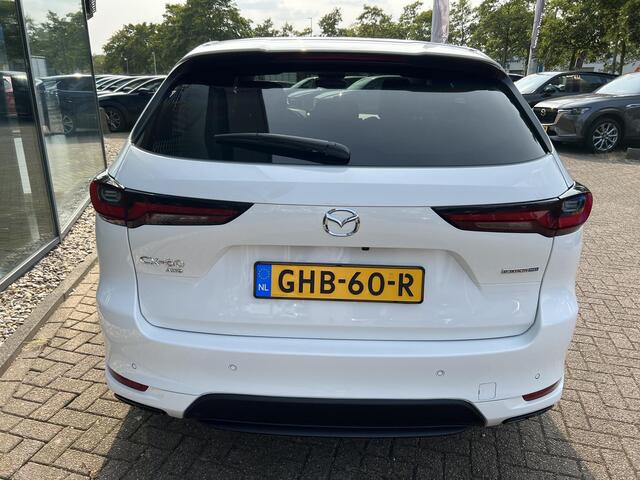 Mazda CX-60 2.5 e-SkyActiv PHEV Homura AUTOMAAT | 327PK | SOUND & CONVENIENCE PACK | LEDER | 360 CAMERA | EL.KLEP | HEAD UP DISPLAY | 20"VELGEN