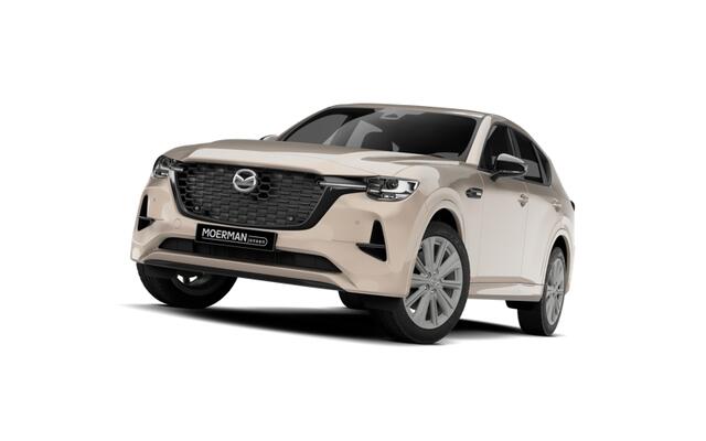 Mazda CX-60 Mazda e-Skyactiv PHEV 327 8AT AWD Homura Business Edition | 12,3-inch TFT-kleurendisplay met bediening via centrale HMI Commander, touchscreen (voor Apple CarPlay / Android Auto(TM)) of voice control | 12,3-inch digitale meterset | 20-inch lichtmetalen ve