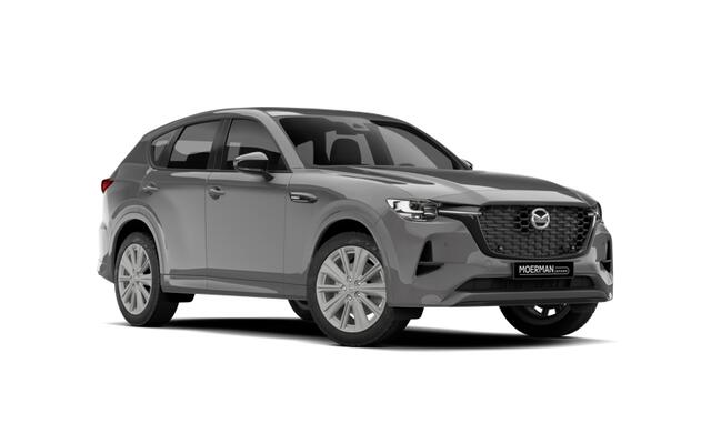 Mazda CX-60 Mazda e-Skyactiv PHEV 327 8AT AWD Homura Business Edition | 12,3-inch TFT-kleurendisplay met bediening via centrale HMI Commander, touchscreen (voor Apple CarPlay / Android Auto(TM)) of voice control | 12,3-inch digitale meterset | 20-inch lichtmetalen ve