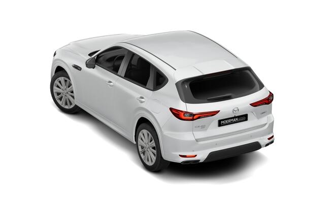 Mazda CX-60 Mazda e-Skyactiv PHEV 327 8AT AWD Homura Business Edition | 12,3-inch TFT-kleurendisplay met bediening via centrale HMI Commander, touchscreen (voor Apple CarPlay / Android Auto(TM)) of voice control | 12,3-inch digitale meterset | 20-inch lichtmetalen ve