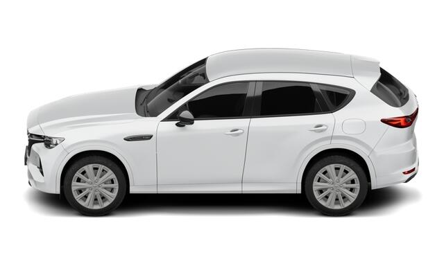 Mazda CX-60 Mazda e-Skyactiv PHEV 327 8AT AWD Homura Plus | 12,3-inch TFT-kleurendisplay met bediening via centrale HMI Commander, touchscreen (voor Apple CarPlay / Android Auto(TM)) of voice control | 12,3-inch digitale meterset | 20-inch lichtmetalen velgen, Black