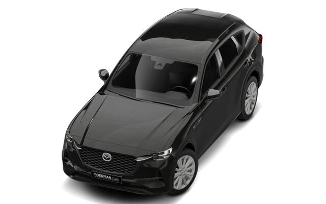 Mazda CX-60 Mazda e-Skyactiv PHEV 327 8AT AWD Homura Business Edition | 12,3-inch TFT-kleurendisplay met bediening via centrale HMI Commander, touchscreen (voor Apple CarPlay / Android Auto(TM)) of voice control | 12,3-inch digitale meterset | 20-inch lichtmetalen ve