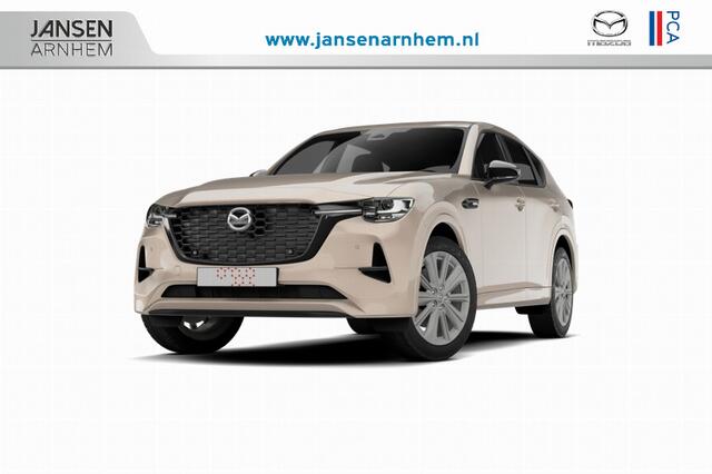 Mazda CX-60 Mazda e-Skyactiv PHEV 327 8AT AWD Exclusive-Line Business Edition | 12,3-inch TFT-kleurendisplay met bediening via centrale HMI Commander, touchscreen (voor Apple CarPlay / Android Auto(TM)) of voice control | 12,3-inch digitale meterset | 20-inch lichtme