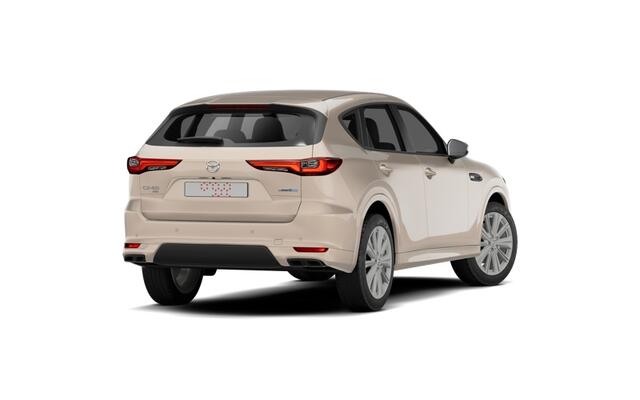 Mazda CX-60 Mazda e-Skyactiv PHEV 327 8AT AWD Exclusive-Line Business Edition | 12,3-inch TFT-kleurendisplay met bediening via centrale HMI Commander, touchscreen (voor Apple CarPlay / Android Auto(TM)) of voice control | 12,3-inch digitale meterset | 20-inch lichtme