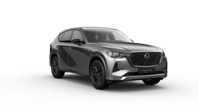 Mazda CX-60 Mazda e-Skyactiv PHEV 327 8AT AWD Homura Business Edition | 12,3-inch TFT-kleurendisplay met bediening via centrale HMI Commander, touchscreen (voor Apple CarPlay / Android Auto(TM)) of voice control | 12,3-inch digitale meterset | 20-inch lichtmetalen ve