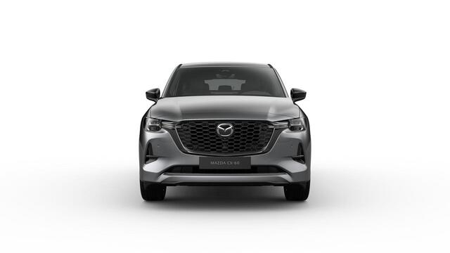 Mazda CX-60 Mazda e-Skyactiv PHEV 327 8AT AWD Homura Business Edition | 12,3-inch TFT-kleurendisplay met bediening via centrale HMI Commander, touchscreen (voor Apple CarPlay / Android Auto(TM)) of voice control | 12,3-inch digitale meterset | 20-inch lichtmetalen ve