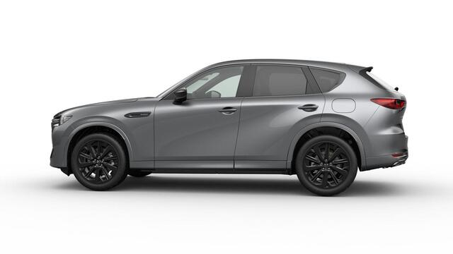 Mazda CX-60 Mazda e-Skyactiv PHEV 327 8AT AWD Homura Business Edition | 12,3-inch TFT-kleurendisplay met bediening via centrale HMI Commander, touchscreen (voor Apple CarPlay / Android Auto(TM)) of voice control | 12,3-inch digitale meterset | 20-inch lichtmetalen ve