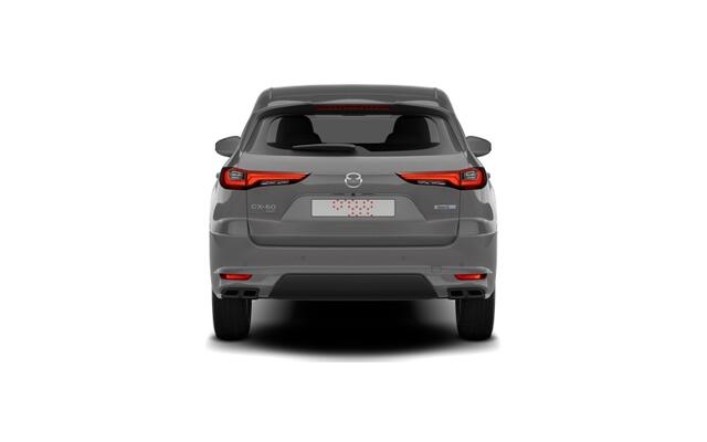 Mazda CX-60 Mazda e-Skyactiv PHEV 327 8AT AWD Homura Business Edition | 12,3-inch TFT-kleurendisplay met bediening via centrale HMI Commander, touchscreen (voor Apple CarPlay / Android Auto(TM)) of voice control | 12,3-inch digitale meterset | 20-inch lichtmetalen ve