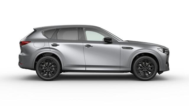 Mazda CX-60 Mazda e-Skyactiv PHEV 327 8AT AWD Homura Business Edition | 12,3-inch TFT-kleurendisplay met bediening via centrale HMI Commander, touchscreen (voor Apple CarPlay / Android Auto(TM)) of voice control | 12,3-inch digitale meterset | 20-inch lichtmetalen ve