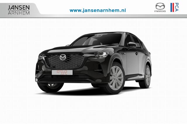 Mazda CX-60 Mazda e-Skyactiv PHEV 327 8AT AWD Exclusive-Line Business Edition | 12,3-inch TFT-kleurendisplay met bediening via centrale HMI Commander, touchscreen (voor Apple CarPlay / Android Auto(TM)) of voice control | 12,3-inch digitale meterset | 20-inch lichtme