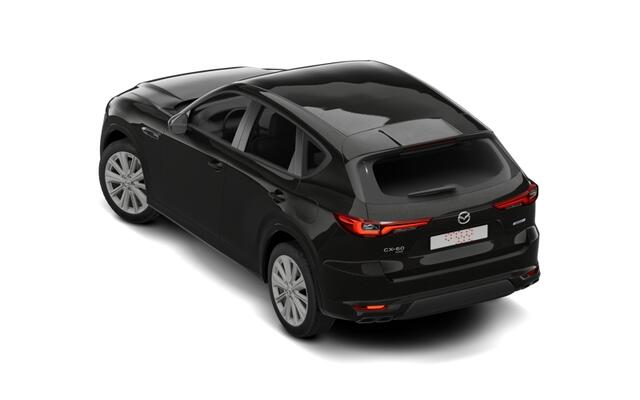 Mazda CX-60 Mazda e-Skyactiv PHEV 327 8AT AWD Exclusive-Line Business Edition | 12,3-inch TFT-kleurendisplay met bediening via centrale HMI Commander, touchscreen (voor Apple CarPlay / Android Auto(TM)) of voice control | 12,3-inch digitale meterset | 20-inch lichtme