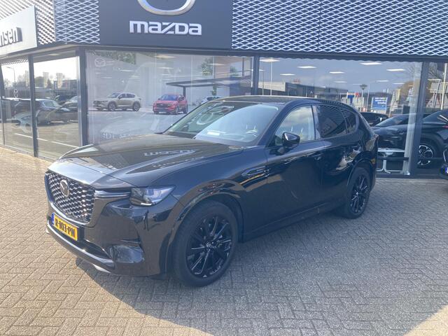 Mazda CX-60 2.5 e-SkyActiv PHEV Homura , Automaat, Trekhaak, Elek.Pano.Dak, Leder, Navi, Apple Carplay Cruise, LMV 20 Inch, Stoelventilatie/Verwarming