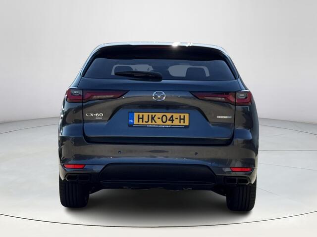 Mazda CX-60 2.5 e-SkyActiv PHEV Homura Business Edition | Alarm klasse 3 | 360 camera | Bose | Elektrische achterklep | Adaptieve cruise control | Adaptieve ledkoplampen | Stoelgeheugen | Stoelverwarming en verkoeling | Stuurverwarming |