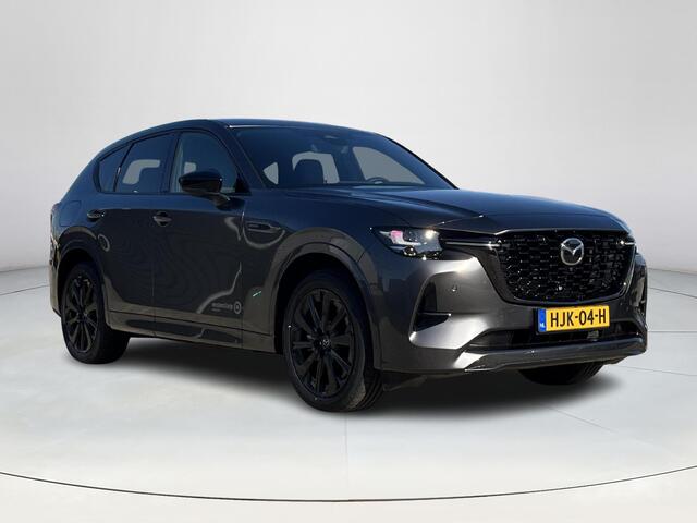 Mazda CX-60 2.5 e-SkyActiv PHEV Homura Business Edition | Alarm klasse 3 | 360 camera | Bose | Elektrische achterklep | Adaptieve cruise control | Adaptieve ledkoplampen | Stoelgeheugen | Stoelverwarming en verkoeling | Stuurverwarming |