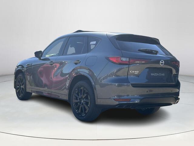 Mazda CX-60 2.5 e-SkyActiv PHEV Homura Plus Apple Carplay Android Auto | Panoramisch schuif kanteldak | Head up display | Bose | 360 camera | Elektrische achterklep | Stoelgeheugen | Stoelkoeling/verwarming | Dodehoeksensoren | Adaptieve led koplampen | Adaptieve cr