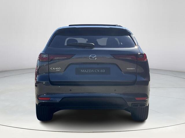Mazda CX-60 2.5 e-SkyActiv PHEV Homura Plus Apple Carplay Android Auto | Panoramisch schuif kanteldak | Head up display | Bose | 360 camera | Elektrische achterklep | Stoelgeheugen | Stoelkoeling/verwarming | Dodehoeksensoren | Adaptieve led koplampen | Adaptieve cr