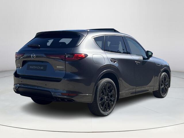 Mazda CX-60 2.5 e-SkyActiv PHEV Homura Plus Apple Carplay Android Auto | Panoramisch schuif kanteldak | Head up display | Bose | 360 camera | Elektrische achterklep | Stoelgeheugen | Stoelkoeling/verwarming | Dodehoeksensoren | Adaptieve led koplampen | Adaptieve cr