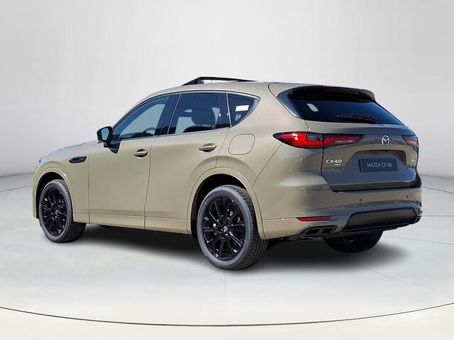 Mazda CX-60 2.5 e-SkyActiv PHEV Homura Plus Apple Carplay Android Auto | Panoramisch schuif kanteldak | Head up display | Bose | 360 camera | Elektrische achterklep | Stoelgeheugen | Stoelkoeling/verwarming | Dodehoeksensoren | Adaptieve led koplampen | Adaptieve cr