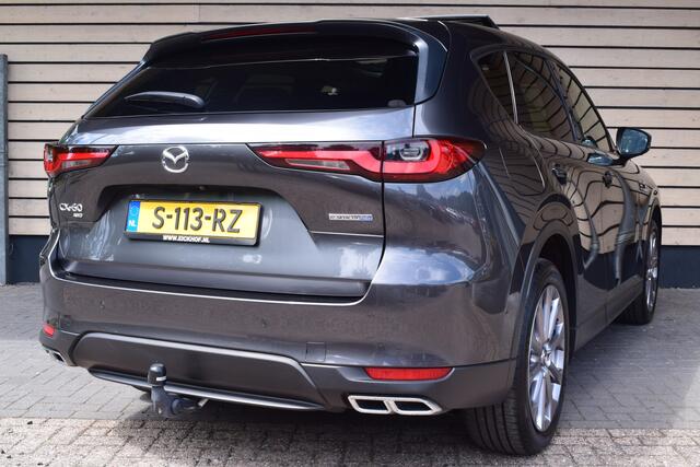 Mazda CX-60 2.5 e-SkyActiv PHEV Exclusive-Line - Alle pakketten - 1e Eigenaar - Dealer onderhouden - Wegklapbare trekhaak