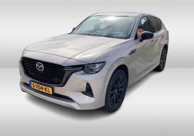 Mazda CX-60 2.5 e-SkyActiv PHEV Homura / Trekhaak / Panoramadak / 360Camera / Head-up / Leder / Keyless / 20'' / Dodehoek / DAB / Navigatie / Stoelverwarming / ACC