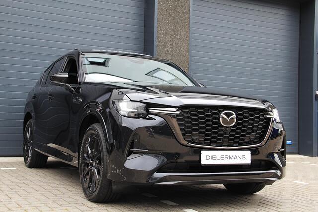 Mazda CX-60 2.5 e-SkyActiv PHEV Homura Plus | DIRECT LEVERBAAR | 2025 | Elektrische trekhaak | Panoramadak | Full option