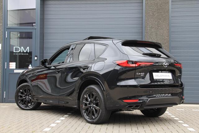 Mazda CX-60 2.5 e-SkyActiv PHEV Homura Plus | DIRECT LEVERBAAR | 2025 | Elektrische trekhaak | Panoramadak | Full option