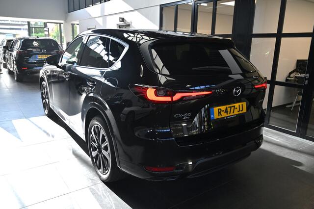 Mazda CX-60 e-SkyActiv 327 PHEV automaat Homura met Convenience/Sound Pack & Panoramic Pack *Trekhaak* *Dealeronderhouden* *All-in prijs*