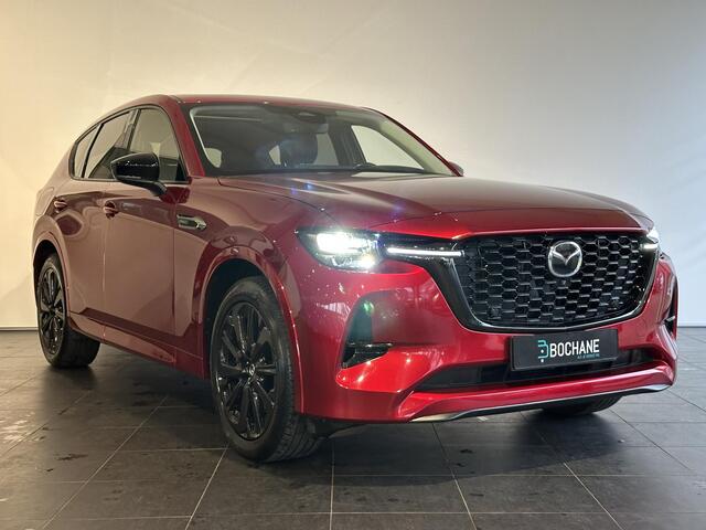 Mazda CX-60 2.5 e-SkyActiv PHEV Homura ELEKTRISCHE TREKHAAK | ELEKTRISCH SCHUIF-/KANTELDAK | 360 CAMERA | APPLE CARPLAY/ANDROID AUTO |