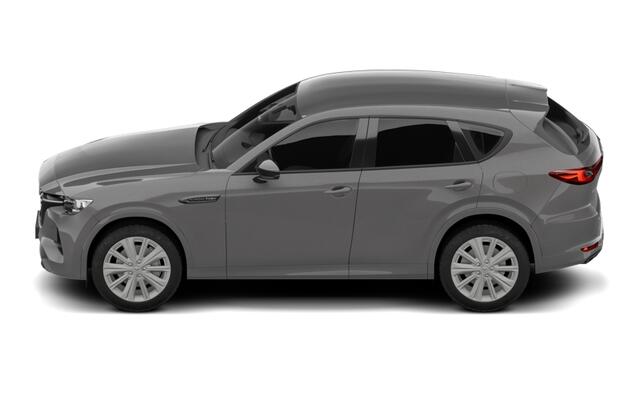 Mazda CX-60 Homura Business Edition - Zwart Nappa Leder | 12,3-inch TFT-kleurendisplay met bediening via centrale HMI Commander, touchscreen (voor Apple CarPlay / Android Auto(TM)) of voice control | 12,3-inch digitale meterset | 20-inch lichtmetalen velgen, Black