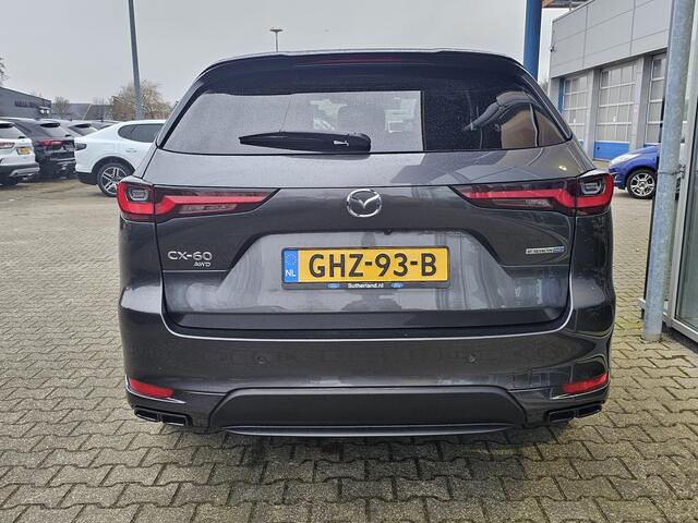 Mazda CX-60 2.5 e-SkyActiv PHEV Takumi 325 pk | Nieuwstaat | Leder | Full led | Virtual cockpit | Head-up display | Adaptieve cruise control etc.