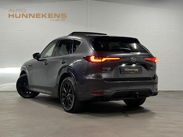 Mazda CX-60 2.5 e-SkyActiv PHEV Homura Trekhaak | Open dak | Adapt. cruise | 360 camera | Stoelventilatie | Stoel-/stuurverwarming | Head-up