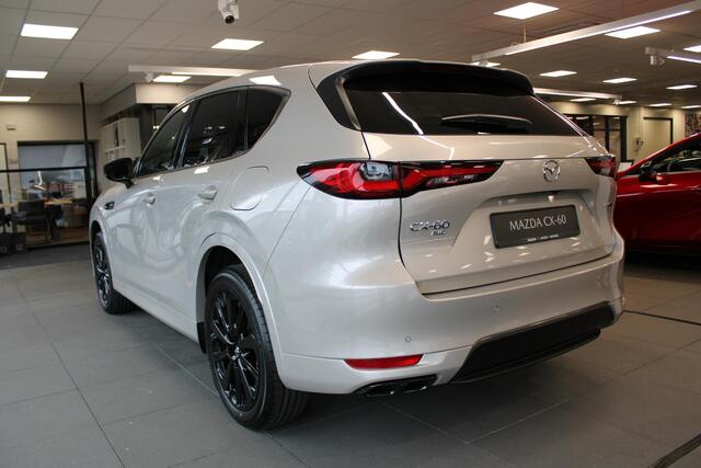 Mazda CX-60 2.5 e-SkyActiv PHEV 327PK Homura Business Edition , Nieuwe Auto, 10 KM, Voorraadvoordeel ¤ 4.744-, Leder, Adap.Cruise, Bose, Navi, Apple Carplay, 360 Camera, HUD, Stoelverwarming/ventilatie, LMV 20 Inch