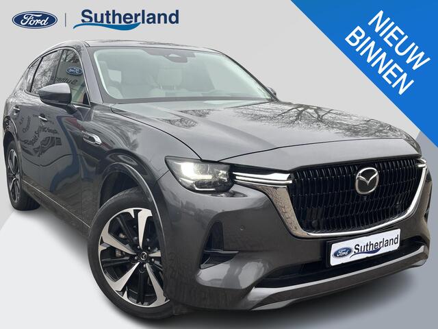 Mazda CX-60 2.5 e-SkyActiv PHEV Takumi 328pk | SCI | Panoramadak / Kanteldak (Glas) | 360 graden camera | Achteruitrijcamera | Stoelverwarming | Adaptieve Cruise Control