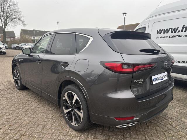 Mazda CX-60 2.5 e-SkyActiv PHEV Takumi 328pk | SCI | Panoramadak / Kanteldak (Glas) | 360 graden camera | Achteruitrijcamera | Stoelverwarming | Adaptieve Cruise Control