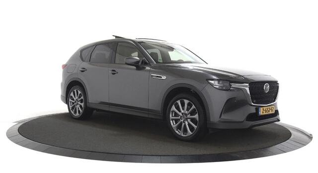Mazda CX-60 2.5 e-SkyActiv PHEV Exclusive-Line Panoramadak / inklb trekhaak / leder /Winterpack / vol !