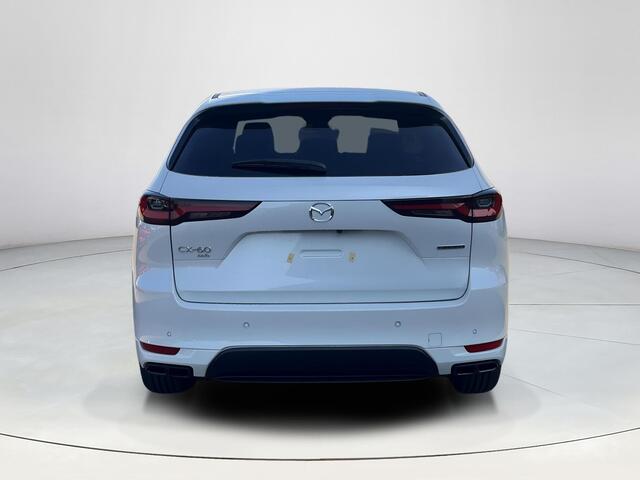 Mazda CX-60 2.5 e-SkyActiv PHEV Homura Business Edition | Stoelverwarming/verkoeling | Adaptive cruisecontrol | Lederen bekleding | Elektrische stoelen met geheugenfunctie | Stuurwiel elektrisch verstelbaar |360* camera | Elektronische achterklep |