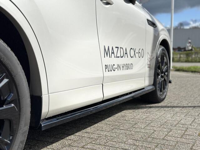 Mazda CX-60 2.5 e-SkyActiv PHEV Homura | AERO PACK | 360 CAMERA | HALF LEER HALF ALCANTARA |