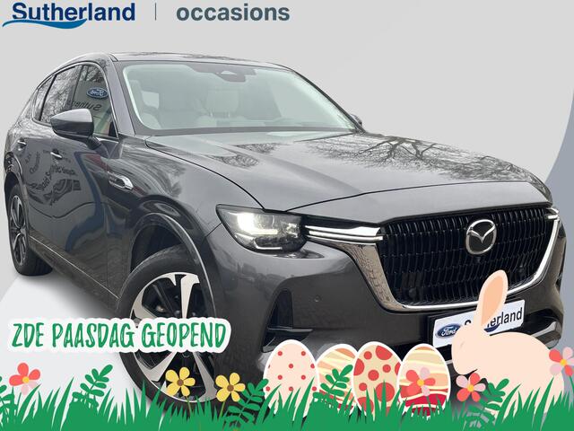 Mazda CX-60 2.5 e-SkyActiv PHEV Takumi | Panoramadak / Kanteldak (Glas) | 360 graden camera | Achteruitrijcamera | Stoelverwarming | Adaptieve Cruise Control